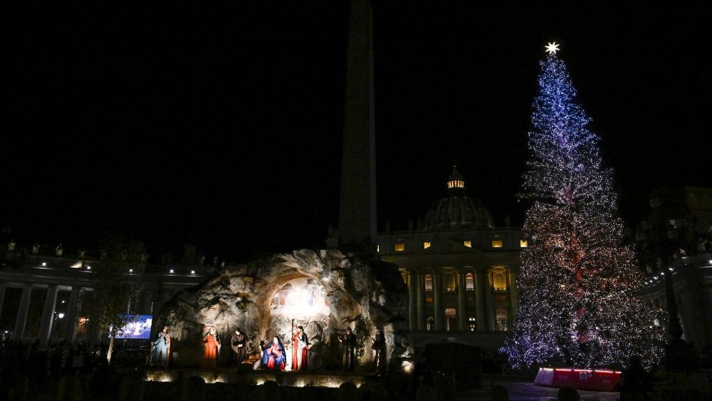 Accensione dell''albero di natale ed inaugurazione del presepio 