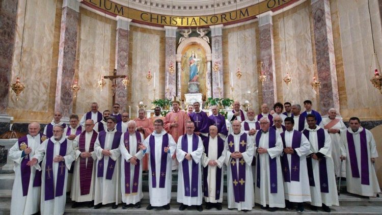 Foto a conclusione della celebrazione