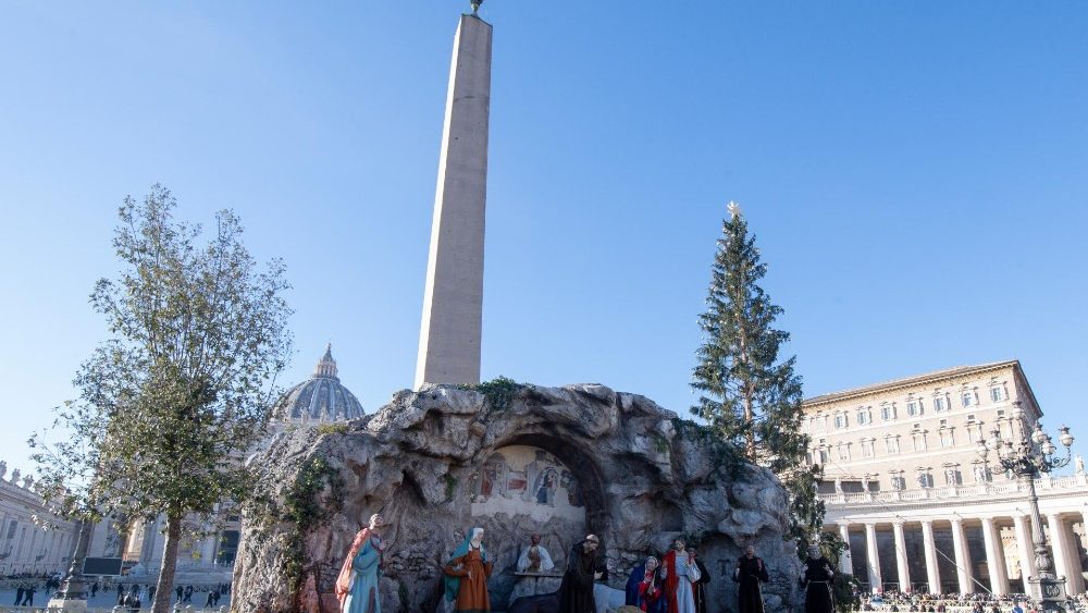 Presepio Piazza San Pietro
