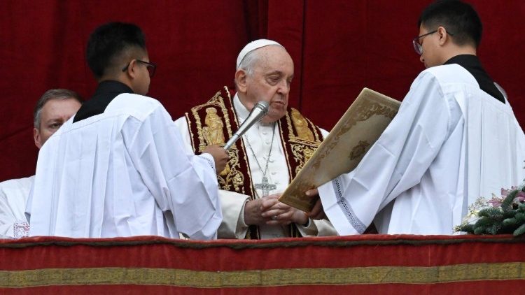 Christmas Day Urbi et Orbi Blessing in Saint Peter's Square