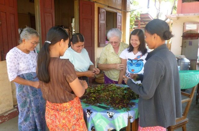 Columban missionary Sr Mary Dillon at the Hope Centre in Myanmar's Kachin state