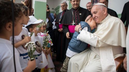 Un año atrás el Viaje del Papa a Colombia con el lema "Demos el primer paso"