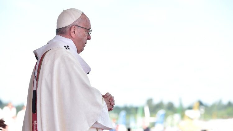 Le Pape lors de la messe célébrée à Temuco le 17 janvier 2018.