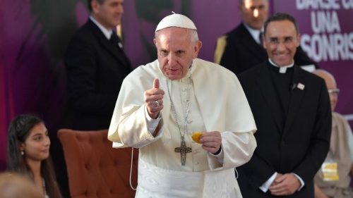 Papa Francisco en Chile - Visita al Centro penitenciario femenino de Santiago - 16 de enero de 2018