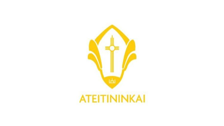Logotipo di Ateitininkai - organizzazione della gioventu cattolica e patriotica in Lituania