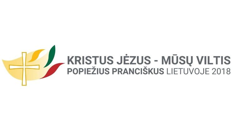logo del viaggio del Papa in Lituania