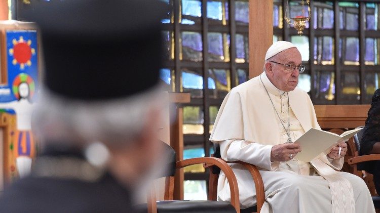 2018-06-21 Papa Francesco – Ginevra - Incontro Ecumenico 