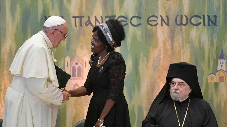 2018.06.21- Papa Francesco -Incontro-ecumenico-nel-Centro-Ecumenico-WCC a Ginevra