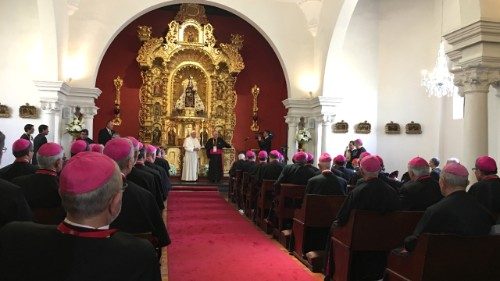 Francesco ai vescovi peruviani: siate prossimi al popolo di Dio