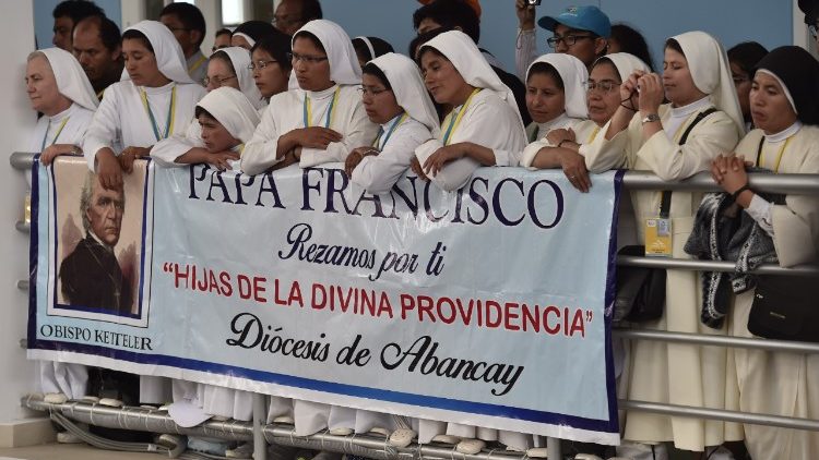 Encontro do Papa com a vida consagrada em Trujillo