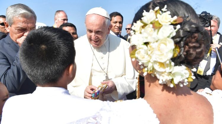 Papst Franziskus in Peru
