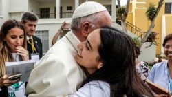 Il Papa incontra i ragazzi di Scholas Occurrentes 1aem.jpg