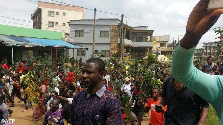 Manifestations à Bamenda
