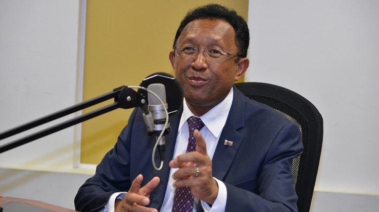 M. Hery Rajaonarimampianina, Président de Madagascar