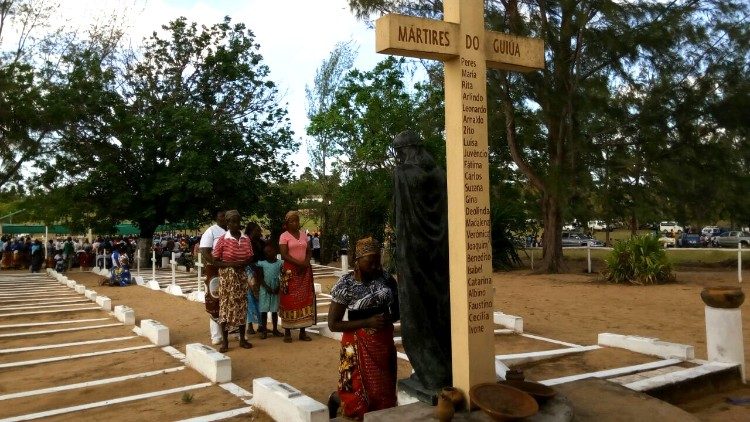 Cemitério dos Mártires de Guiúa, Diocese de Inhambane, Moçambique