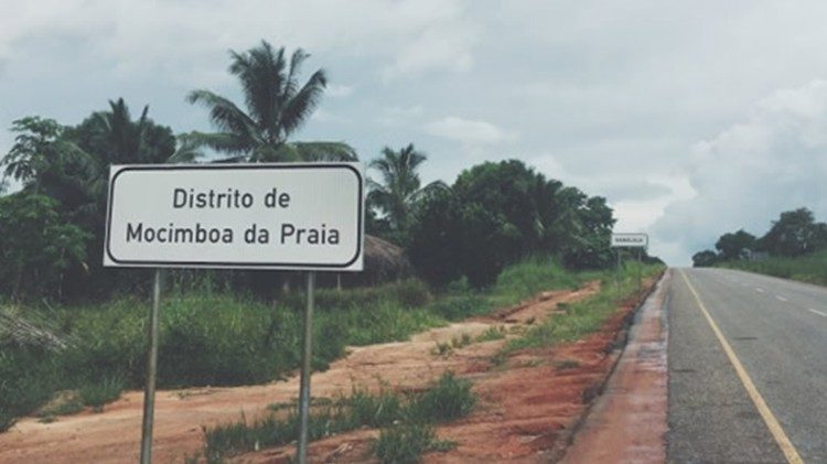 Mocímboa da Praia, localidade fustigada por ataques em Cabo Delgado, norte de Moçambique