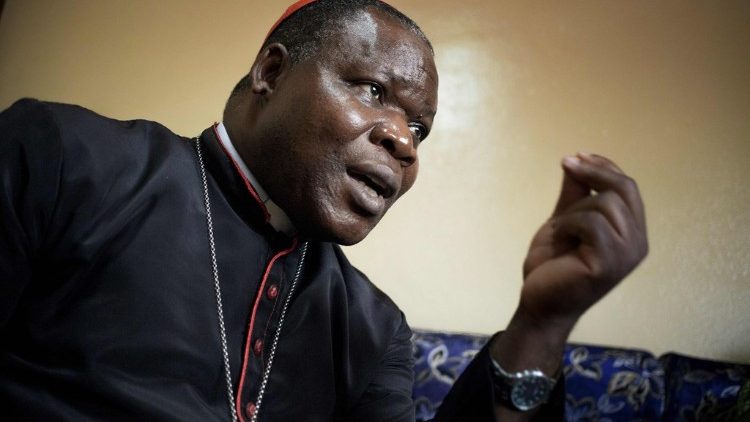 Le cardinal Nzapalainga est archevêque de Bangui, la capitale centrafricaine, depuis 2012