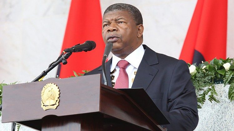 O  Presidente di Angola,  Joao Lourenco