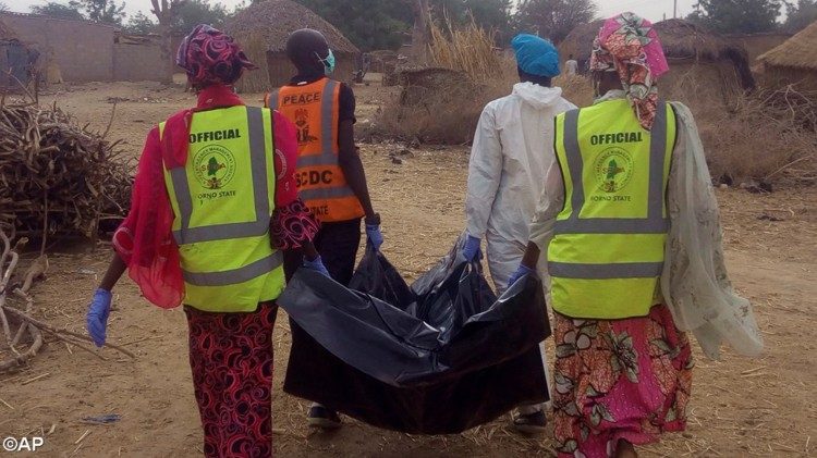 Volontari nello Stato nigeriano settentrionale del Borno