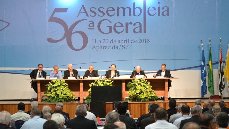 Assembleia da Conferência Nacional dos Bispos do Brasil, em Aparecida