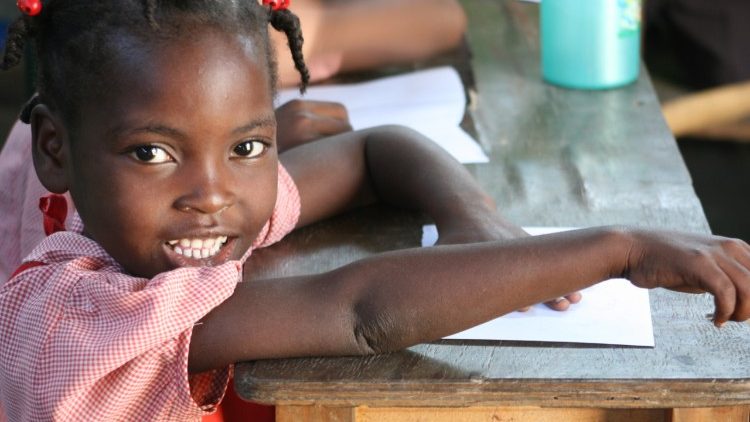 Pouliční škola v Haiti