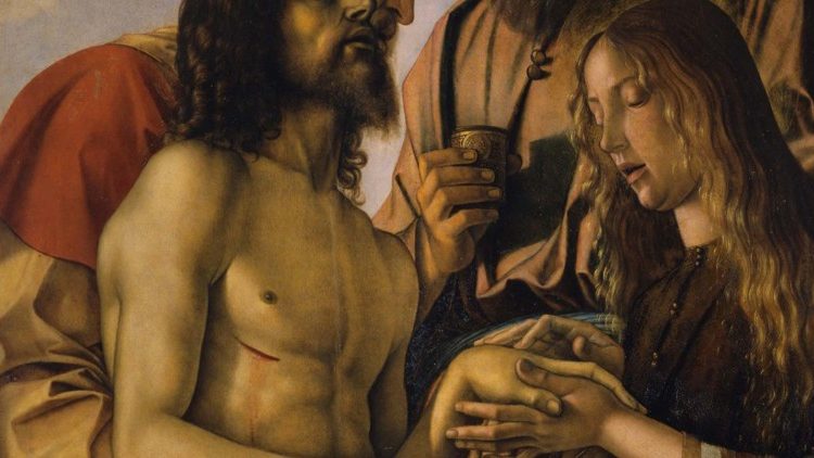 Giovanni Bellini - Compianto sul Cristo Morto - Musei Vaticani