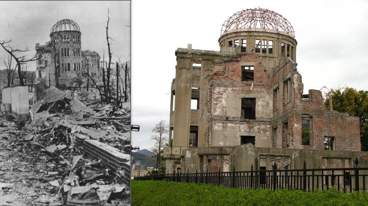 Il Papa in Giappone, gli effetti della bomba nucleare a Hiroshima