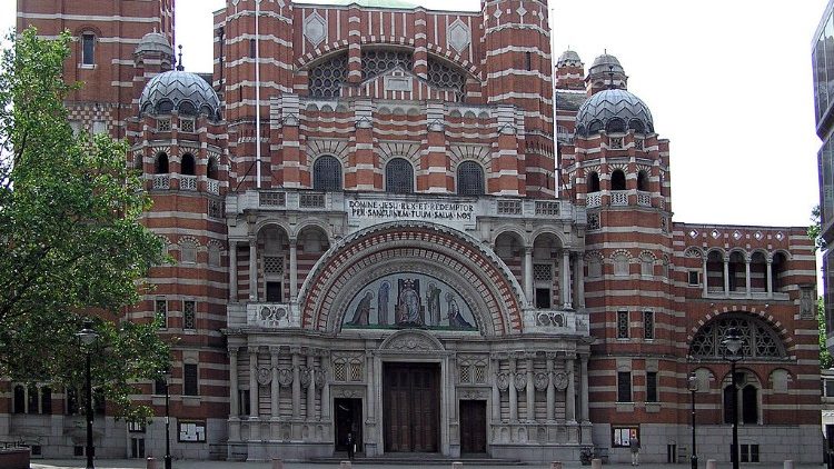 Katolická westminsterská katedrála v Londýně