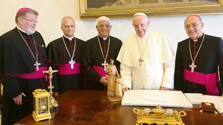 教宗与秘鲁主教