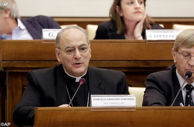 Monseñor Marcelo Sánchez Sorondo, Canciller de la Pontificia Academia de las Ciencias Sociales