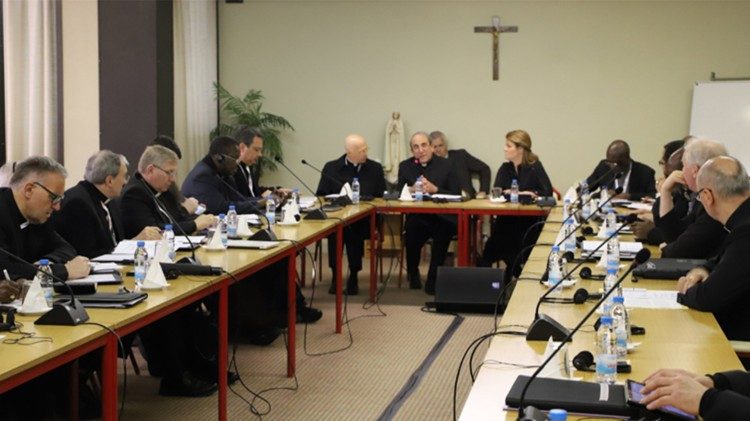 Các Giám mục châu Âu và châu Phi trong một buổi gặp gỡ