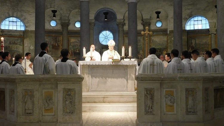 Solene Celebração Eucarística em Roma, em maio de 2018, no 43º aniversário do falecimento do cardeal József Mindszenty