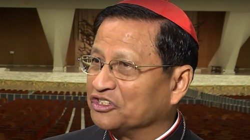 Myanmar: Kardinal Bo ruft Jugend zu Gewaltlosigkeit auf
