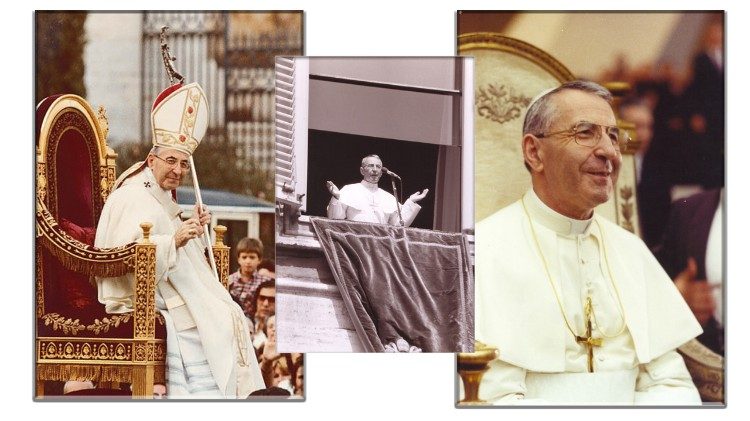 Jean-Paul Ier, né albino Luciani, élu Pape le 26 août 1978. Il décédera 33 jours plus tard.