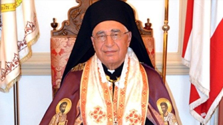 Der melkitische Patriarch Youssef Absi
