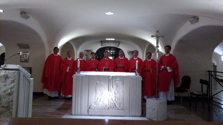 các GM Đài Loan về Roma thăm Tòa Thánh