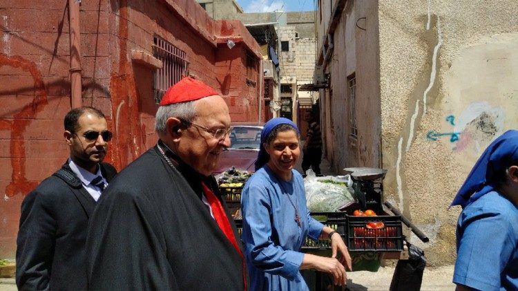 Visita del cardinal Sandri in Libano