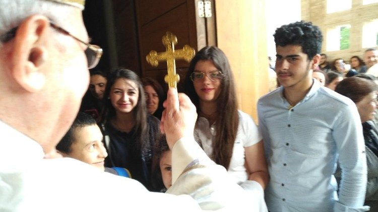 Från kardinal Sandris besök Libanon