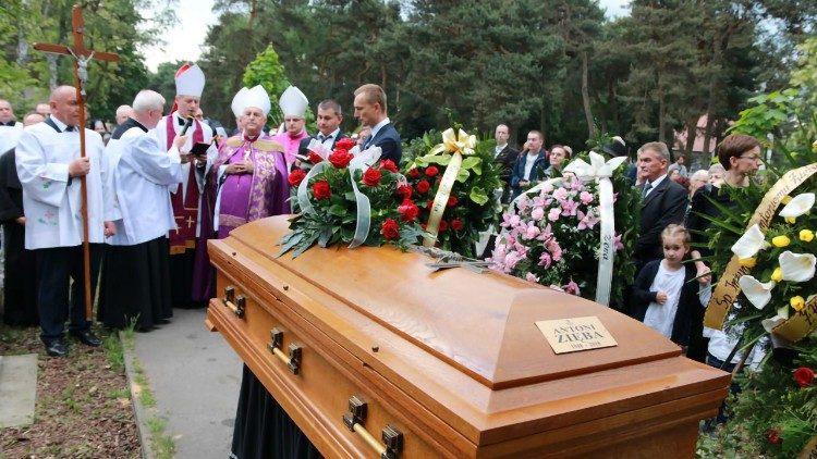 Pogrzeb  Antoniego Zięby