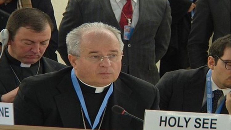 Nadbiskup Ivan Jurkovič, stalni promatrač Svete Stolice pri agencijama Ujedinjenih naroda i drugih međunarodnih organizacija u Ženevi