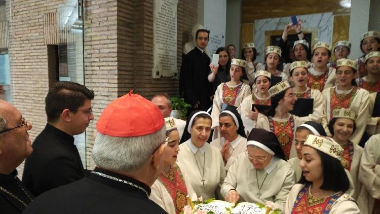Kard. Sandri med praznovanjem sklepa 170. obletnice ustanovitve skupnosti armenskih sester Brezmadežnega spočetja