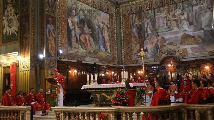 Proslava blaženog kardinala Alojzija Stepinca; crkva svetog Jeronima u Rimu, 11.02.2018.