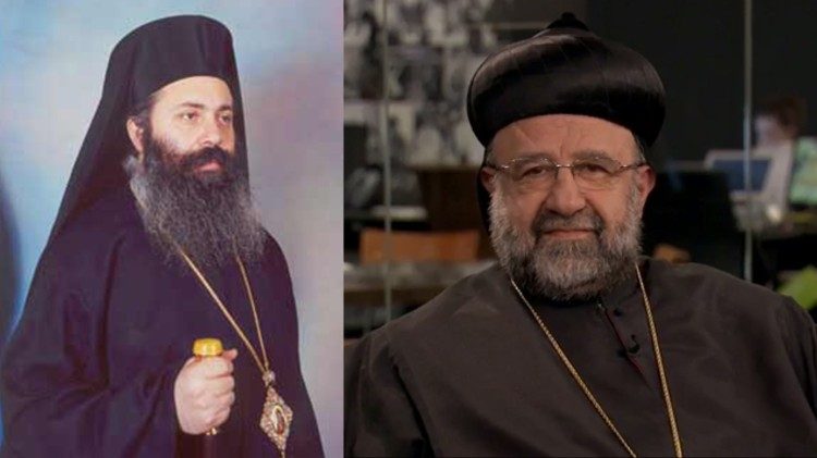 Le métropolite syriaque orthodoxe Yohanna Ibrahim et l’évêque grec-orthodoxe Boulos Yazigi.