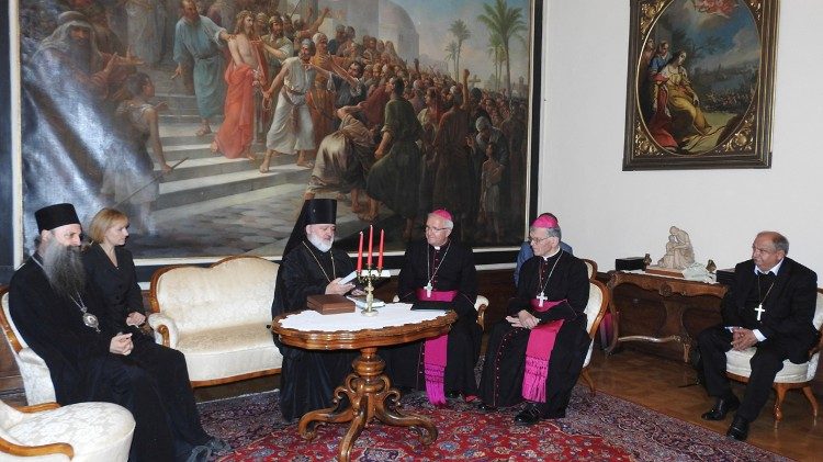 Mons Stanislav Zore ha ricevuto in audienza delegazioni della Chiesa ortodosa Rusa e Serba e della chiesa luterana 6aem.jpg