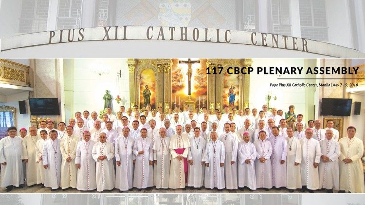 Bispos da Conferência Episcopal Filipina (foto de arquivo)
