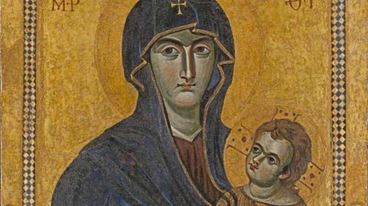 Maria mit dem Jesuskind - Archivbild