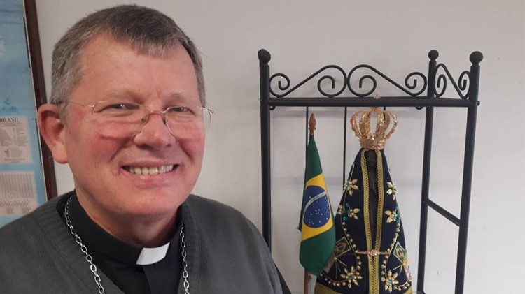 Dom Jaime Spengler, arcebispo de Porto Alegre na redação do Vatican News