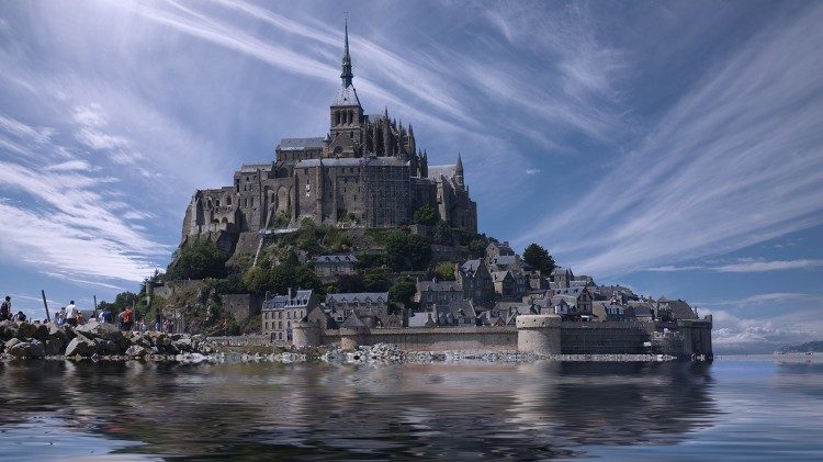 Mont Saint Michel in Frankreich