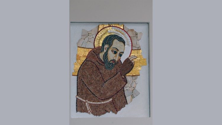 mosaico Rupnik Padre Pio