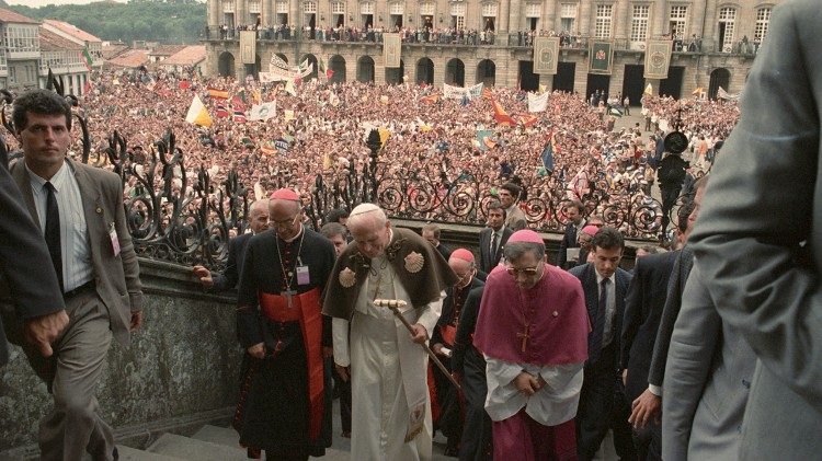 II. János Pál 1989-es santiagói látogatása
